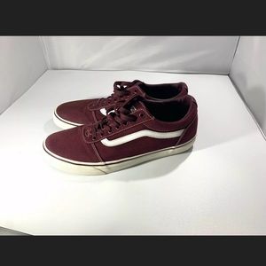 VANS OLD SKOOL MAROON MENS SIZE 11.5